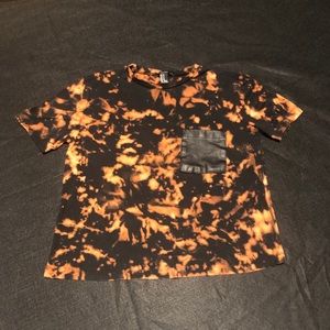 Black/Rust Short Sleeve Tee
